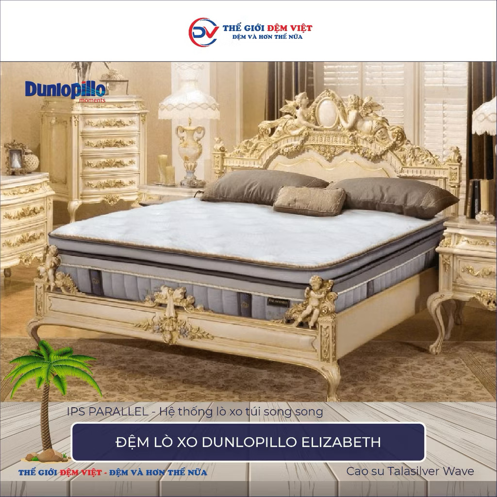 Đệm lò xo Dunlopillo Elizabeth